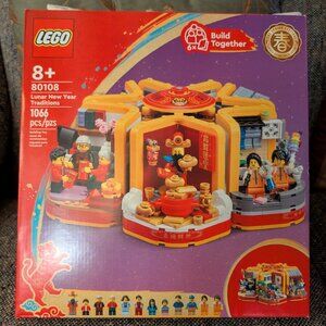 LEGO Chinese Traditional Festivals Lunar New Year Traditions 80108 - New Factory